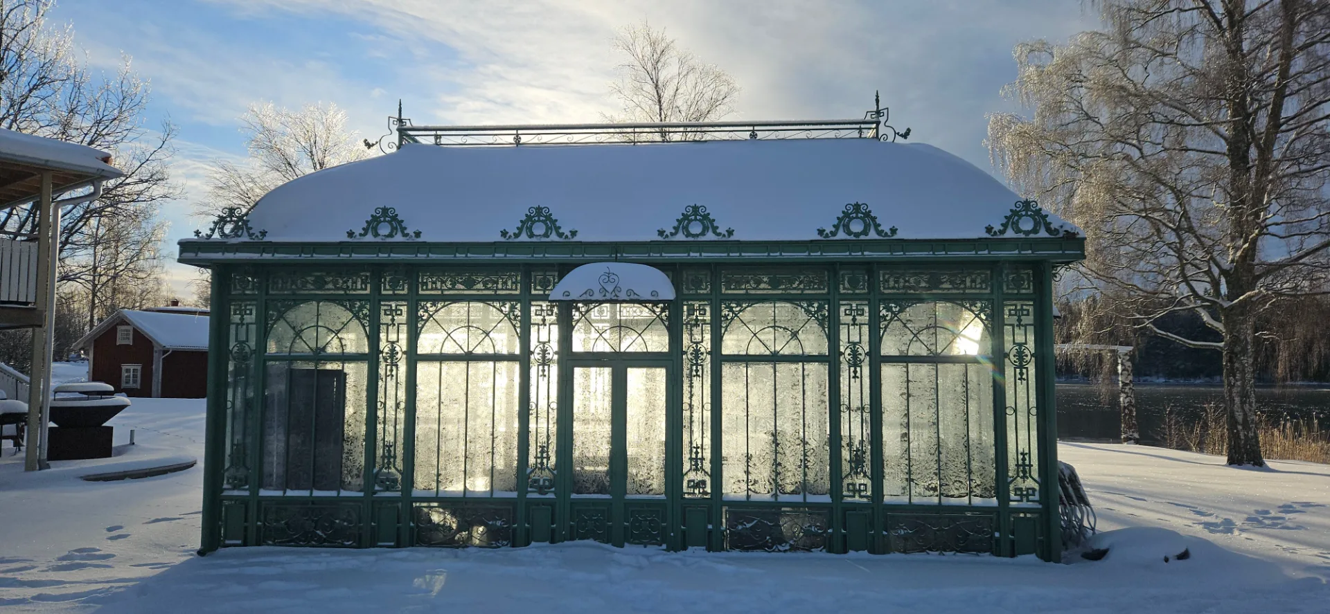 Orangeriet i vinterskrud