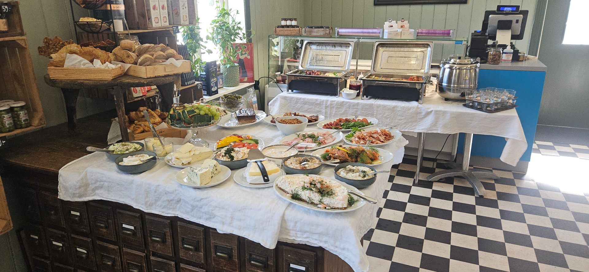 Brunchmiljö på Sjötullen