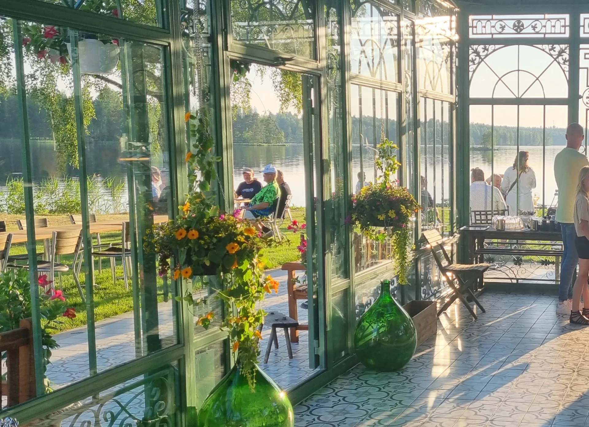 Orangeriet en fins sommarkväll